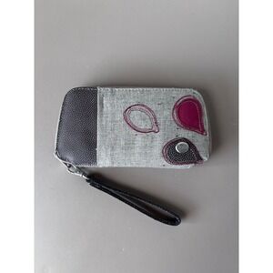 Haiku Wristlet Zip Around Wallet RFID Excellent